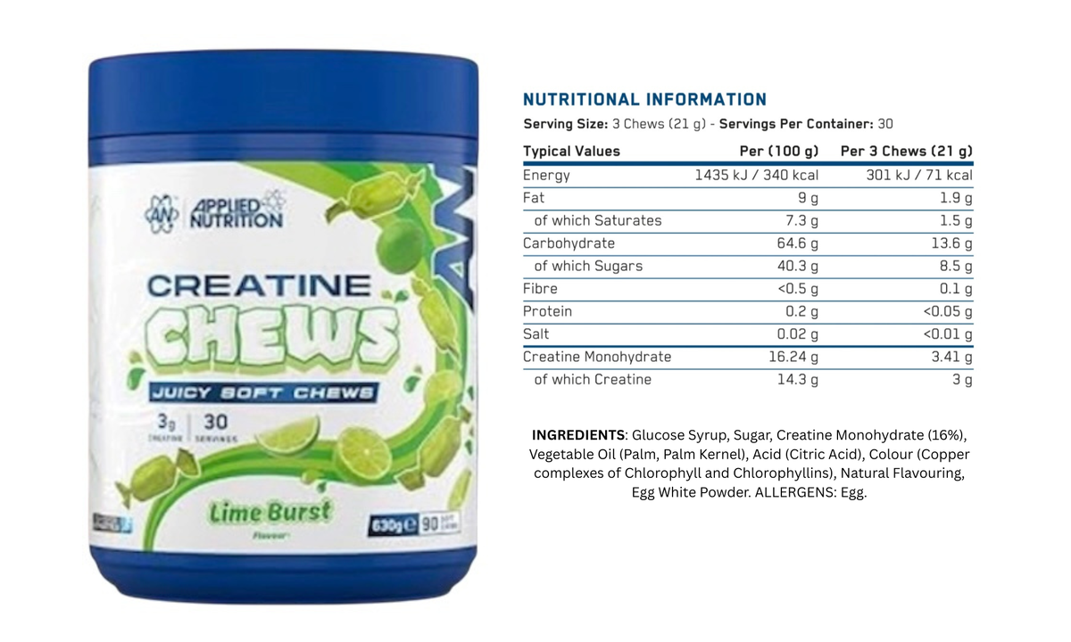 Applied Nutrition Creatine Chews
