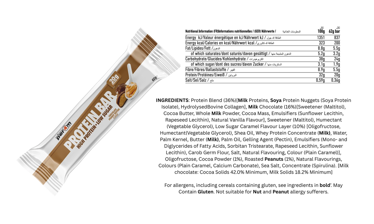 Per4m Protein Bar 62g