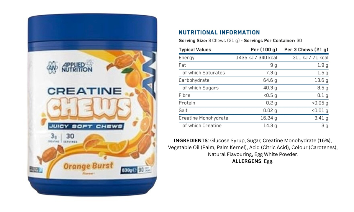 Applied Nutrition Creatine Chews