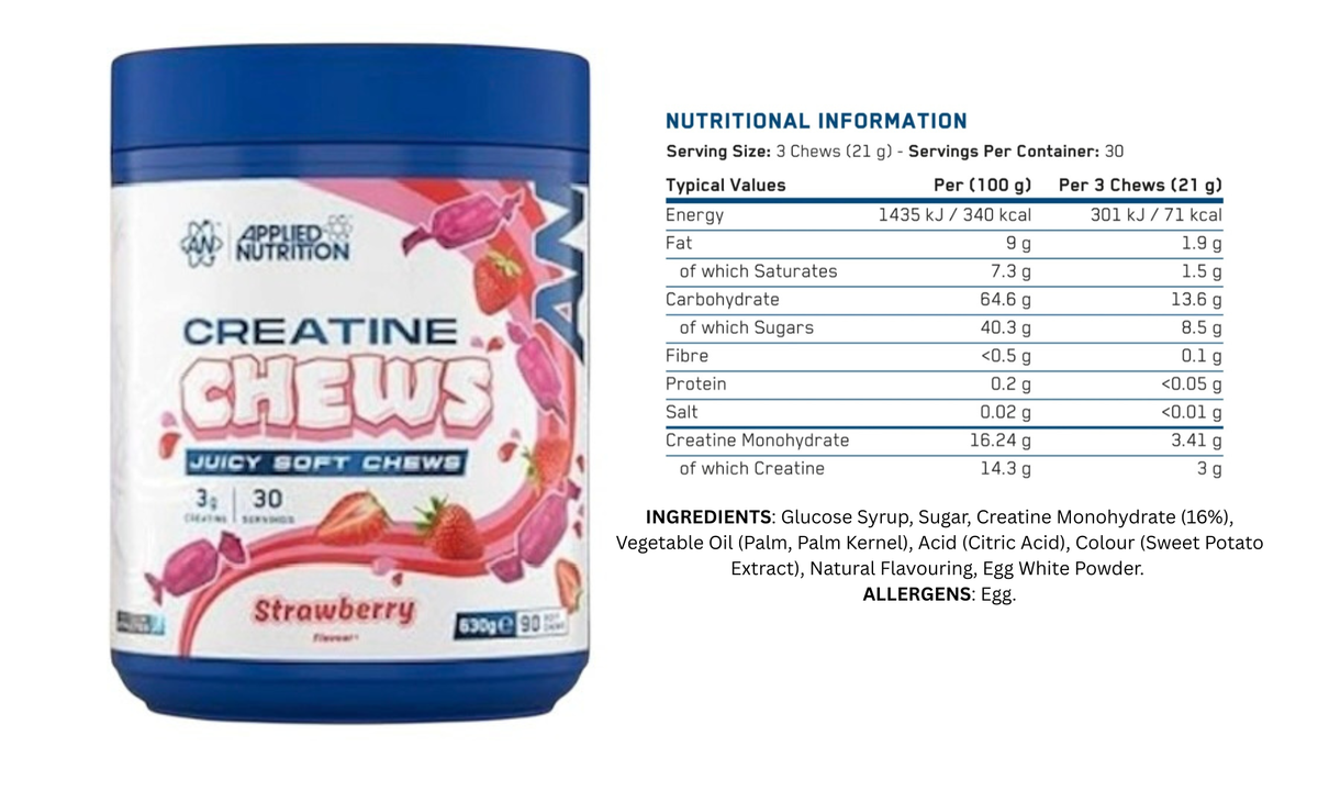 Applied Nutrition Creatine Chews