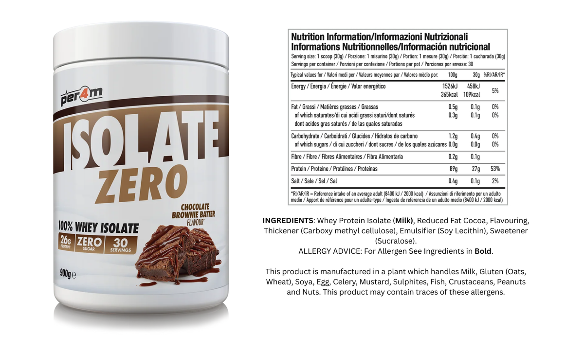 Per4m Isolate Zero 900g