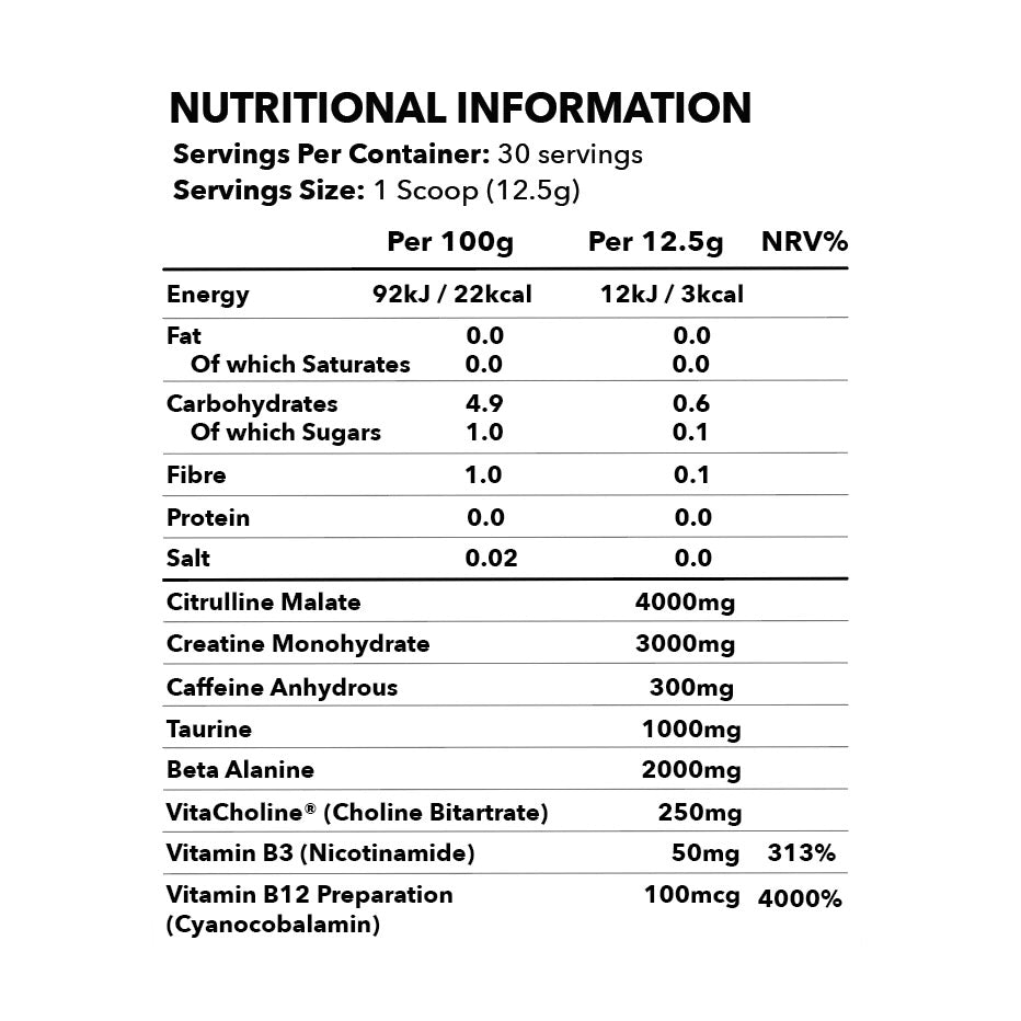 Domin8 Nutrition ELEV8 Pre-workout